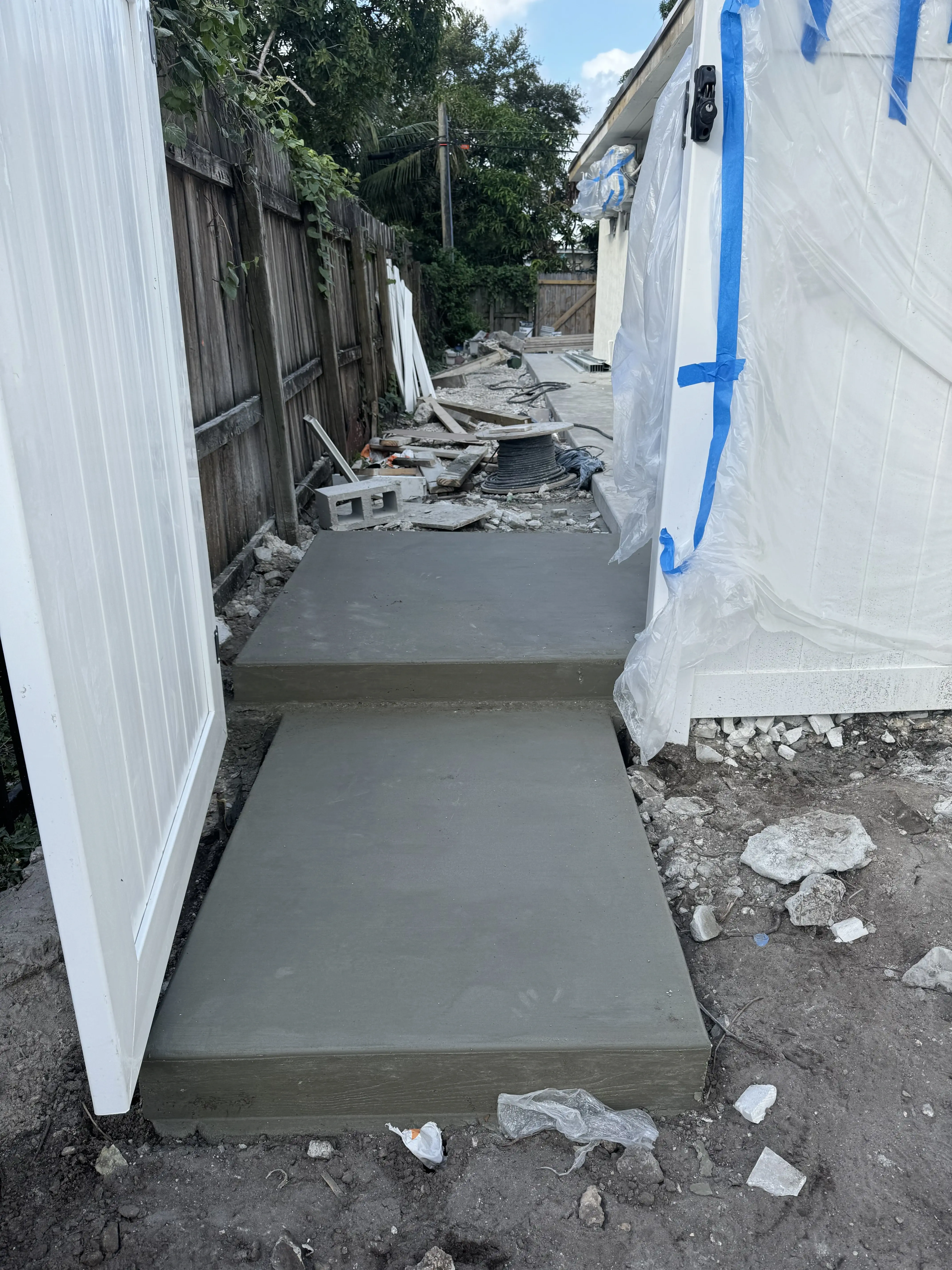 Custom home addition project